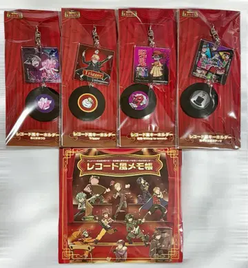 주인공은 우리들이다! 음악제 레코드풍 키링 메모장