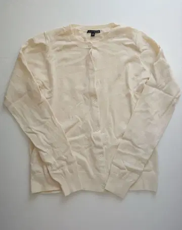 Theory 얇은 소재 울 가디건 아이보리 M