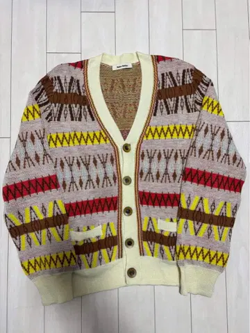 Wales Bonner 가디건 네이티브 무늬 새상품급