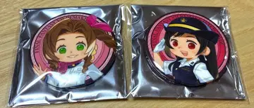 JR 도카이 파이널 판타지 7 캔뱃지 티파 앨리스 FF7 최애 여행