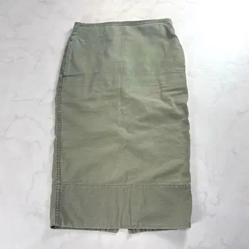 MADISONBLUE 타이트 스커트 백 슬릿 카키 S