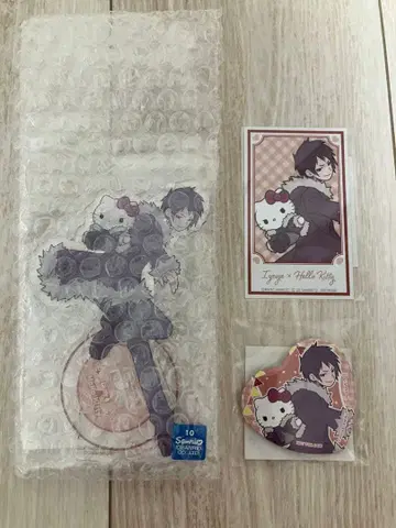 제비뽑기당 오리하라 이자야 생일 축제 2025 복권 산리오 키티 세트