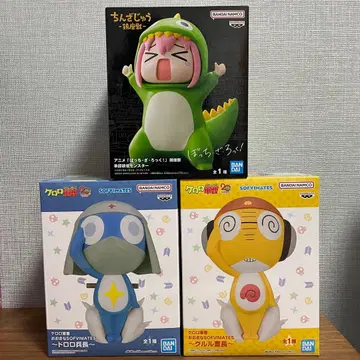 인정욕구 몬스터 쿠루루 소장 도로로 병장 피규어 3점 세트