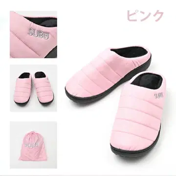 [ 정품 새상품 ] SUBU 핑크 슬립온 수납 봉투 포함