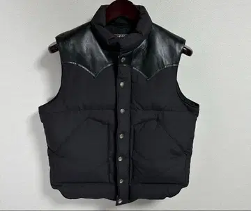 슈가 케인 다운 베스트 M 가죽 요크 아메카지 바이커