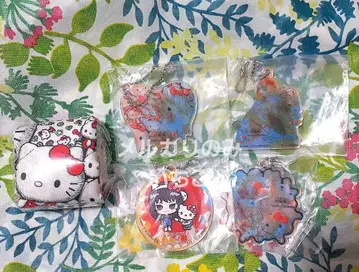 이토 준지 산리오 토트백 아크릴 키링 5종 세트 토미에 갸루