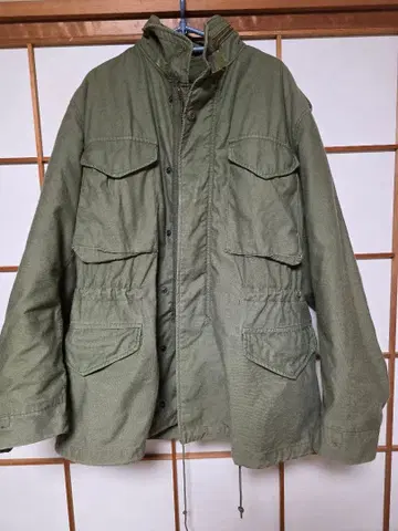 미군 실물 80s M-65 필드 자켓 라이너 포함