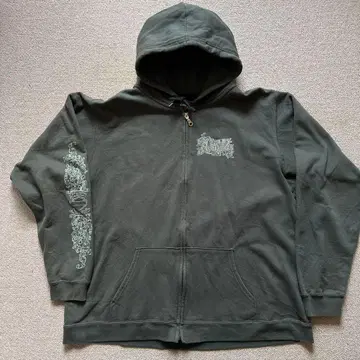 Harley-Davidson 다크 그레이 후드티 L 멕시코제