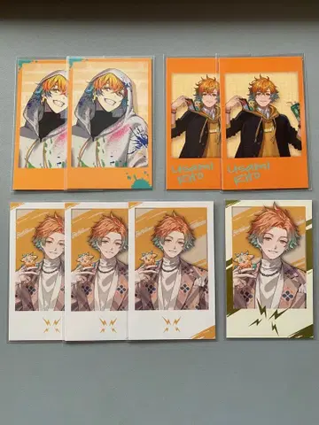 니지산지 우사미 리토 폴라로이드풍 카드 8장