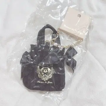 산리오 쿠로미 Maison de FLEUR 더블 리본 토트 백참