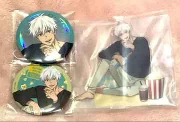 주술회전 세가 럭키 쿠지 캔뱃지 아크릴 스탠드 고죠 사토루