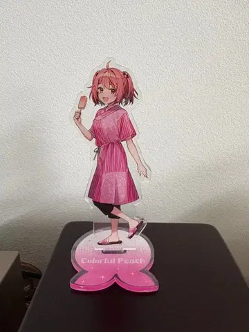 컬러풀 피치 노아 아크릴 스탠드 극락탕 콜라보 상품