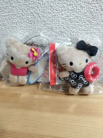 로리즈팜 키티 마스코트 2점