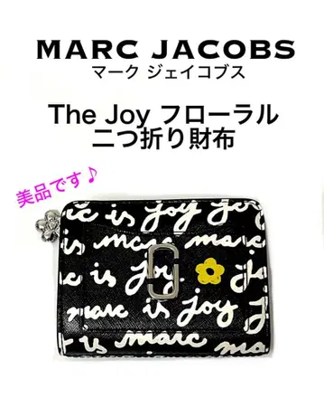 [새상품급] MARC JACOBS The Joy 플로럴 접이식 지갑