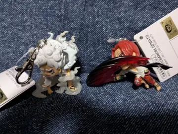 원피스 피규어 키링 샹크스 루피 니카