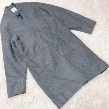 [새상품급] MABBLE WALTS 롱 코트 코쿤 코트 그레이