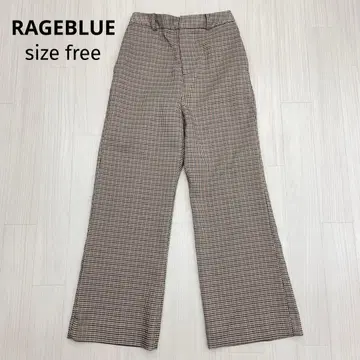 RAGEBLUE 레이지블루 하운드투스 슬랙스 플레어 팬츠 free