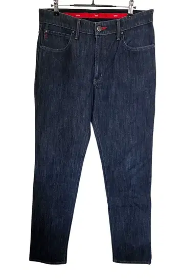 새상품급 EDWIN 에드윈 WILD FIRE 방한 웜 팬츠 테이퍼드 데님