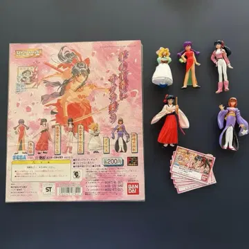 거치대 포함! 사쿠라 대전 피규어 전 5종 컴플리트