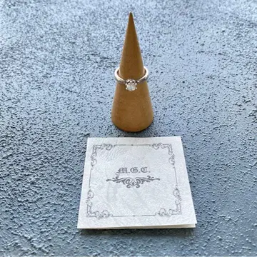 GINYA M.G.C. 은가게 반지 반지 9호 지르코니아 실버925