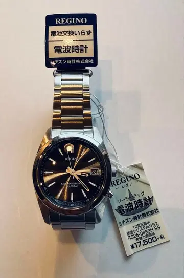 REGUNO 솔라 전파 시계 RS25-0483H SS 작동하지 않음