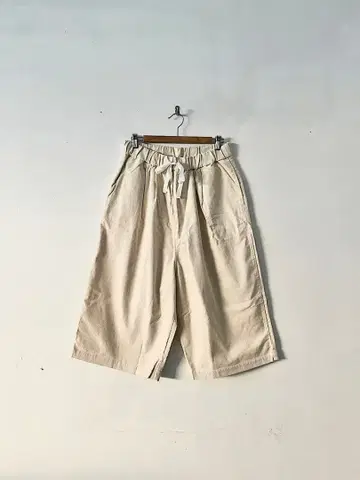 [ 미사용 ] Gauze# 코튼 코듀로이 루미 팬츠 MILK G291