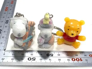스누피 곰돌이 푸우 봉제 인형 키링 피규어 스트랩