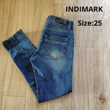 INDIMARK 블루 청바지 NO-0413 사이즈 25