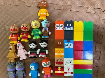 호빵맨 블록과 블록 라보 스윙 세트