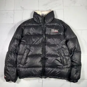 90s FIRST DOWN 리버서블 다운 자켓 물건 택 두꺼운