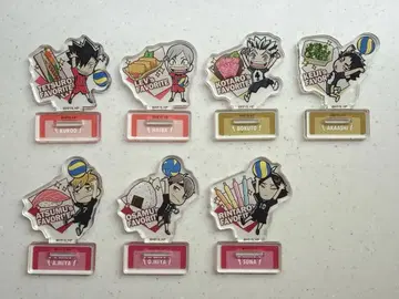 하이큐!! 캐릭터 그루메 아크릴 스탠드 묶음 판매