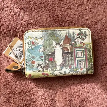 와치필드 고양이 다얀 새상품 동유럽 콜라주 카드 케이스
