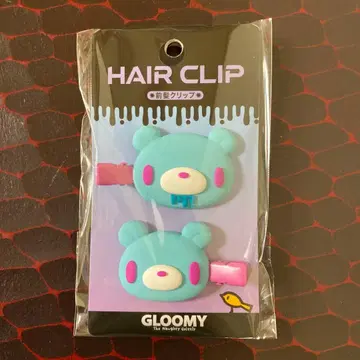 장난꾸러기 곰 그루미 앞머리 클립 블루 사이버팝 ver.