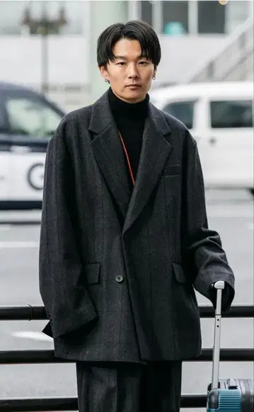 ssstein 더블 브레스티드 테일러드 재킷 S