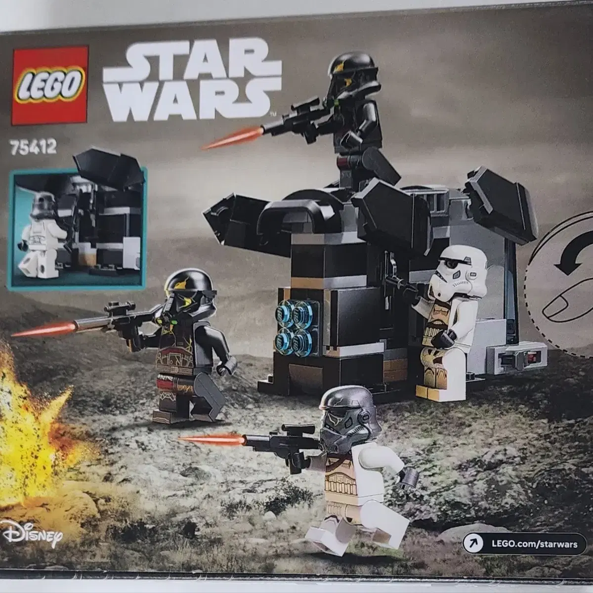 Star Wars Lego Death Trooper and Night Trooper Battle Pack 75412 2