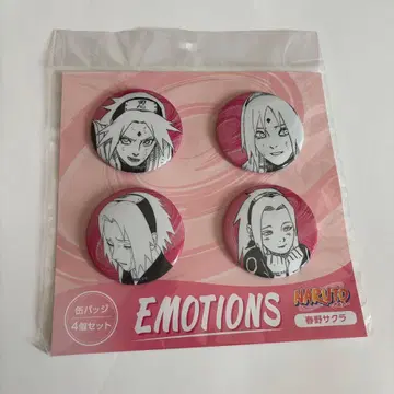 하루노 사쿠라 EMOTIONS 캔뱃지 NARUTO