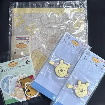 제일복권 곰돌이 푸 H상 I상 J상 4점 일괄 판매