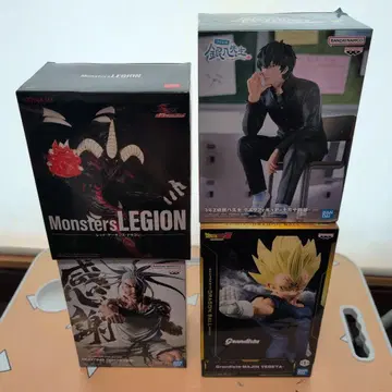 피규어 세트 베지터 네테로 히지카타 토시로 레드 데몬즈 드래곤