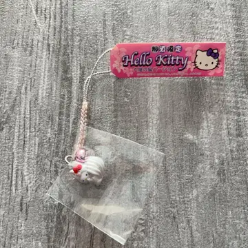 미사용품 나스 한정판 헬로키티 구미호 버전 네츠케 스트랩