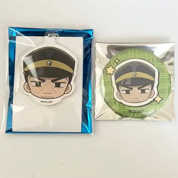 골든 카무이 츠키시마 하지메 아크릴 키링 캔뱃지 도쿄 메트로