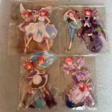 5등분의 신부 캐랏토 복권 나카노 니노 아크릴 스탠드 세트