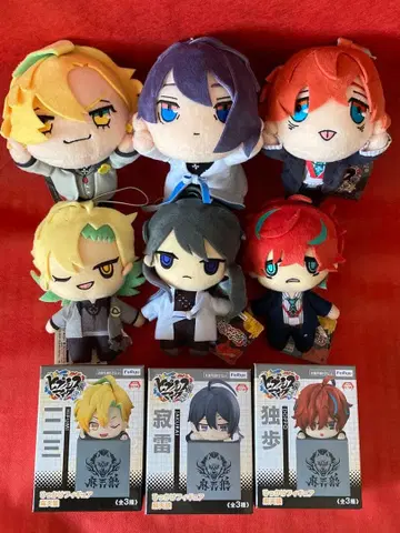 히프마이 봉제 인형 산리오 믹스 히카케 피규어 사부로, 돗포, 이치로