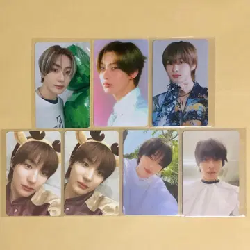 RIIZE 앤톤 ANTON 앨범 특전 트레이딩 카드 7장 세트