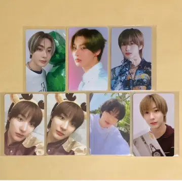 RIIZE 앤톤 ANTON 앨범 특전 트레이딩 카드 7장 세트