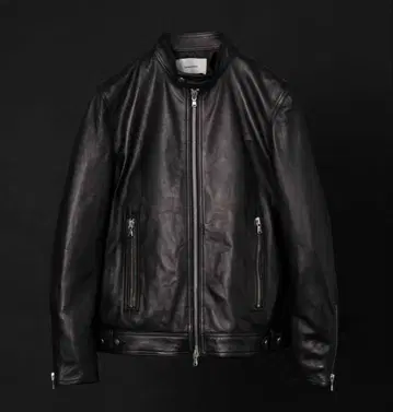 Dress-FitSheepLeatherSingle Rider Jacket