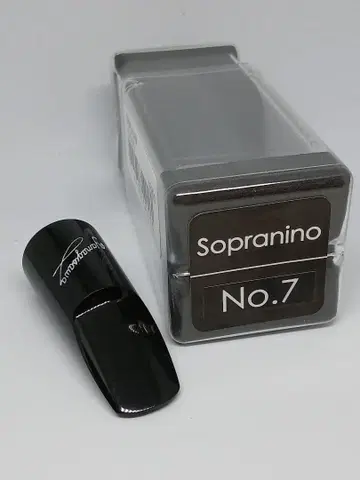 소프라니노 색소폰 마우스피스 하드러버 야나기사와 7번 새상품급!