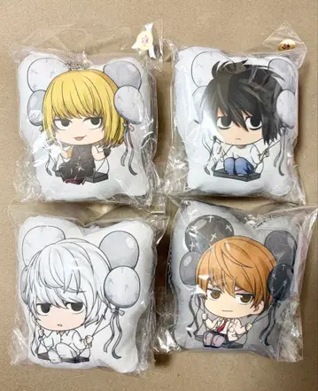 데스노트 발룬코 쿠션 키링 야가미 라이토 L 니아 멜로