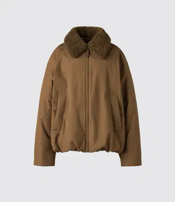 UNIQLO C 퍼프테크 자켓 L 사이즈 브라운