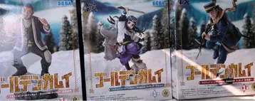 골든 카무이 피규어 3체 세트 아시리파 시라이시 스기모토