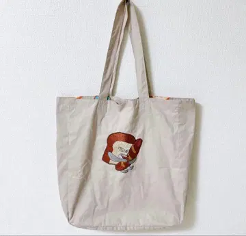 graniph 빵도둑 리버서블 토트백 올 패턴 빵도둑